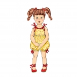 Выкройка: Retro Outfits for 45 cm (18`) Doll, Butterick B6336OSZ 