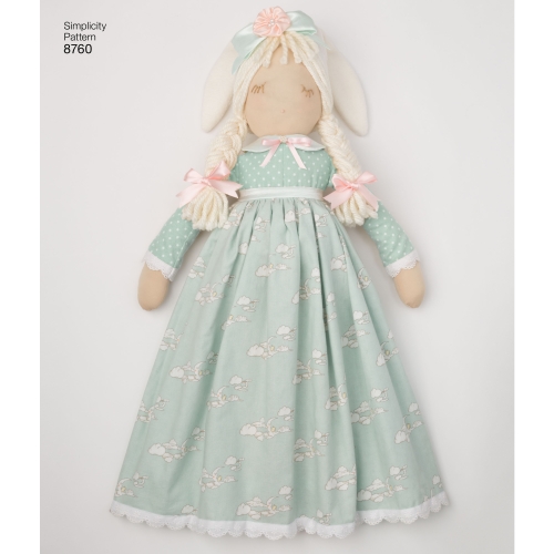 Nukud, täidistopitavad, Simplicity Pattern #8760 