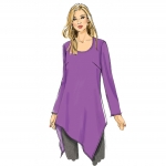 Выкройка: Women`s Tunic, Butterick B6263 