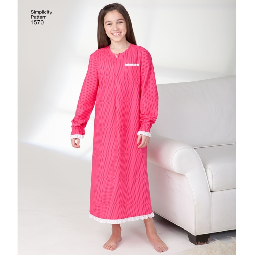 Laste, tüdrukute, ja poiste salongiriided, Simplicity Pattern #1570 