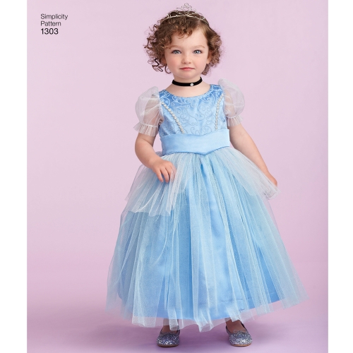 Väikelaste ja laste kostüümid, Simplicity Pattern #1303 