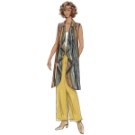 Выкройка: Misses` Jacket, Sash, Coat, Vest, & Pants, Butterick B6717 