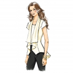 Выкройка: Misses` Vest and Jacket, Butterick B5928 