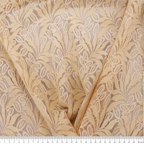 Кружевная ткань с лёгкой эластичностью 