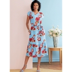 Выкройка: Misses` Dresses, Butterick B6722 