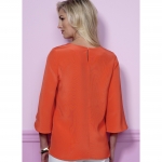 Выкройка: Misses` Tulip or Ruffle Sleeve Tops, Butterick B6456 