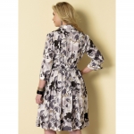 Выкройка: Misses`, sizes: Miss Petite, sizes: Women`s, sizes: Women Petite Shirtdress and Sash, Butterick B6333 