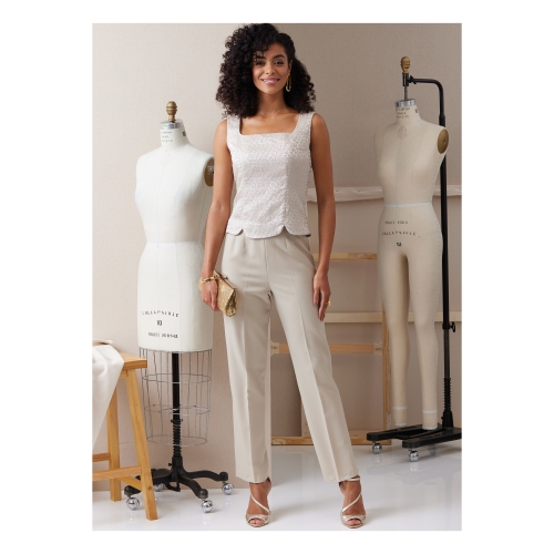 Lõikekomplekt BUTTERICK B6925 MISSES` TOPS BY PALMER/PLETSCH 