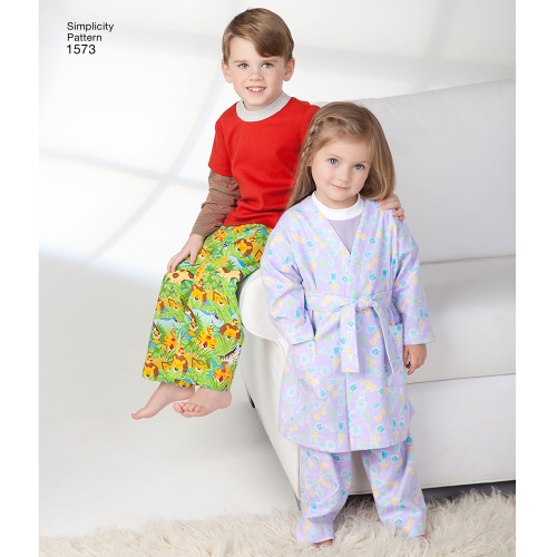 Väikelaste ja laste salongiriided, Simplicity Pattern #1573 