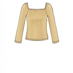 Naiste trikoo-topid, suurused: XXS-XS-S-M-L-XL-XXL, Simplicity Pattern #S8919 