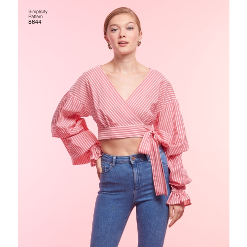Naiste hõlmiktopid, Simplicity Pattern #8644 