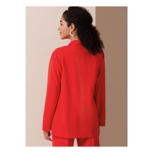 Lõikekomplekt BUTTERICK B6975 MISSES` JACKET, KNIT TOP AND DRESS, AND PANTS 