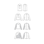 Simplicity Sewing Pattern Misses` Adaptive Tops, SS9579  