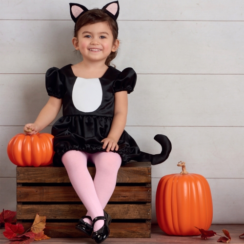 Valik mudilase Halloweeni kostüüme, suurused: 1 / 2-1-2-3-4, Simplicity Pattern #S 8976 