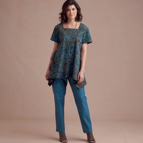 Naiste kleit või tuunika, seelik ja püksid, Simplicity Pattern #S8960 
