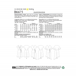 Выкройка: Misses`, sizes: Women`s Dress, Butterick B6675 