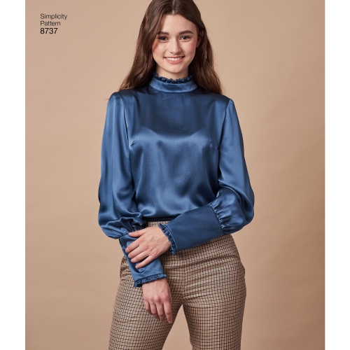 Naiste pluusid, Simplicity Pattern #8737 