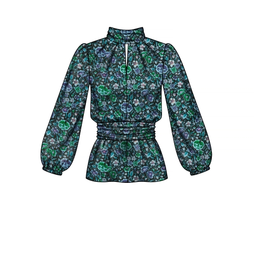 Naiste pluusid vestiga,Simplicity Pattern #S8948 