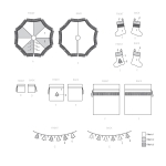 Швейные выкройки Simplicity S9428 Holiday Decorating Accessories 