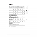 Simplicity lõiked S9323 Naiste kaftanid, A (XS-S-M-L-XL)  