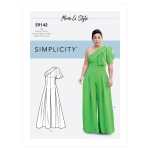 Naiste üheõla-paelaga kombinesoon, Simplicity Pattern #S9142 