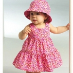 Ompelukaavat: Beebide` Top, Dress, Panties, Shorts, Pants and Hat, Butterick B5017OSZ 
