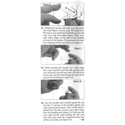 Pärlisõlmede tööriist, Knotter Tool, Beadalon JTECONKNOT 