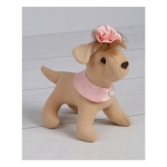 Simplicity Sewing Pattern Soft 6` Dog and Accessories for 18` Doll SS9512OS 
