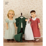46cm (18`) Doll Clothes, Sizes: OS (ONE SIZE), Simplicity Pattern #8714 