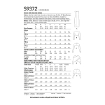Simplicity lõiked S9372 Preili trikookleit ja kerge nööpideta jakk, A (XXS-XS-S-M-L-XL-XXL) 