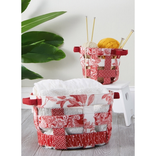 Simplicity Sewing Pattern S9623 FABRIC BASKETS BY CARLA REISS DESIGN, SS9623OS 