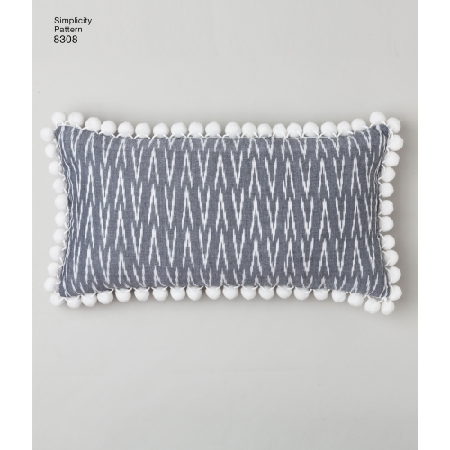 Pillows, Sizes: OS (ONE SIZE), Simplicity Pattern #8308 
