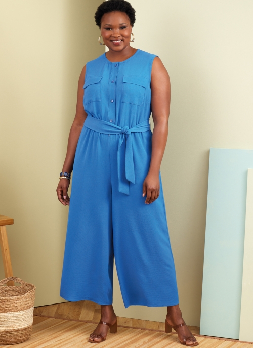 Lõikekomplekt BUTTERICK B6891 WOMEN`S DRESS, JUMPSUIT 