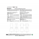 Ompelukaavat: Misses` Dress, Butterick B6681 