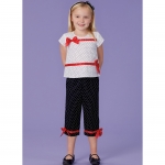 Выкройка: Girl`s Dress, Top and Capris, Kwik Sew K0260 