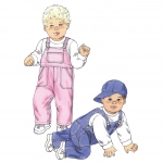 Выкройка: Overalls & Hat, Kwik Sew K3145 
