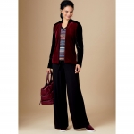 Выкройка: Misses` Jacket, Top, Dress, Jumpsuit and Pants, Butterick B6600 