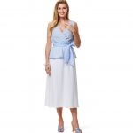 Выкройка: Misses` Top, Sash, Jumpsuit and Skirt, Butterick B6568 