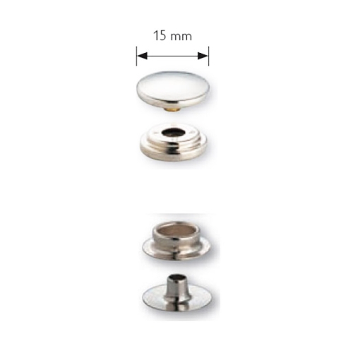 O-vedruga trukikomplekt `Sport & Camping`, ø15 mm, Prym  