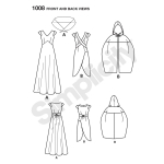 Women`s Fantasy Costumes, Simplicity Pattern #1008 