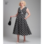 Vintage kleit, Simplicity Pattern #8592 