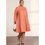 Simplicity lõikekomplekt S9644 MISSES` AND WOMEN`S KNIT DRESS IN THREE LENGTHS 