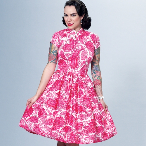 Simplicity lõikekomplekt S9292 MISSES` MANDARIN DRESSES 