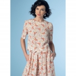 Выкройка: Misses` Top, Butterick B6175 