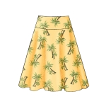 Выкройка: Misses` Pleated or Flared Skirts, Butterick B6744 