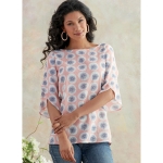 Выкройка: Misses` Top, Butterick B6687 
