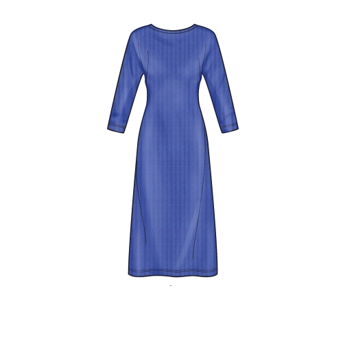 Naiste trikoo pullover-kleidid, Simplicity Pattern #S9011 