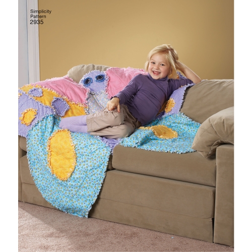 Aastehnikas (Rag-Rug) vaip-tekid, Simplicity Pattern #2935 