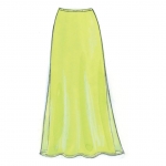 Выкройка: Misses`, sizes: Misses` Petite Skirt, Butterick B5431 