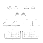 Швейные выкройки Simplicity S9364 Meditation Cushions 